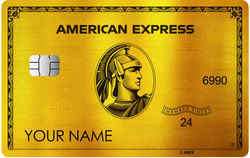 24k Mirrored Gold American Express