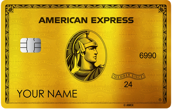 24k Mirrored Gold American Express