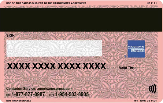 Rose Gold American Express