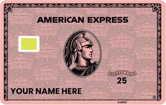 Rose Gold American Express